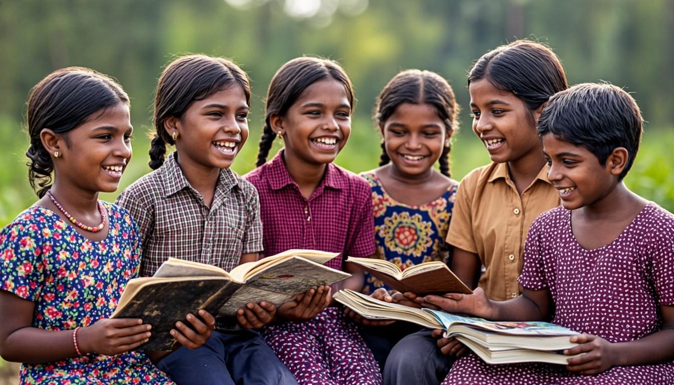 Children learning together