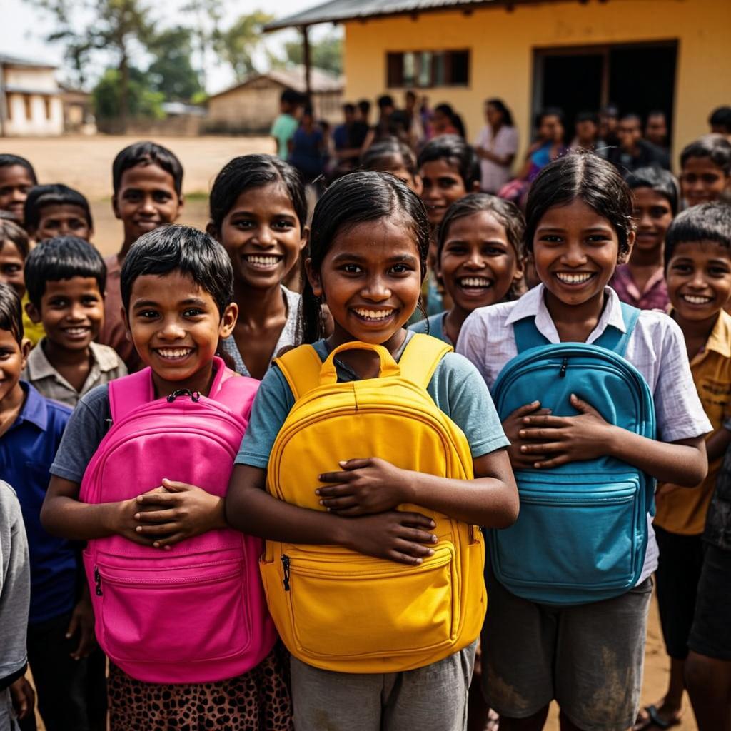 Distributed School Bags